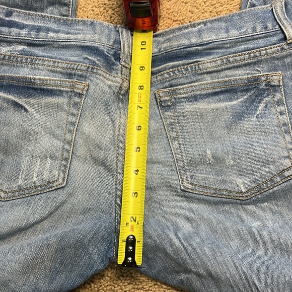 $8SALE Refuge Cropped Women's Juniors Relaxed Fit Size 7 Denim Jeans - Picture 7 of 14